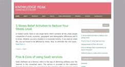 Desktop Screenshot of knowledge-peak.com